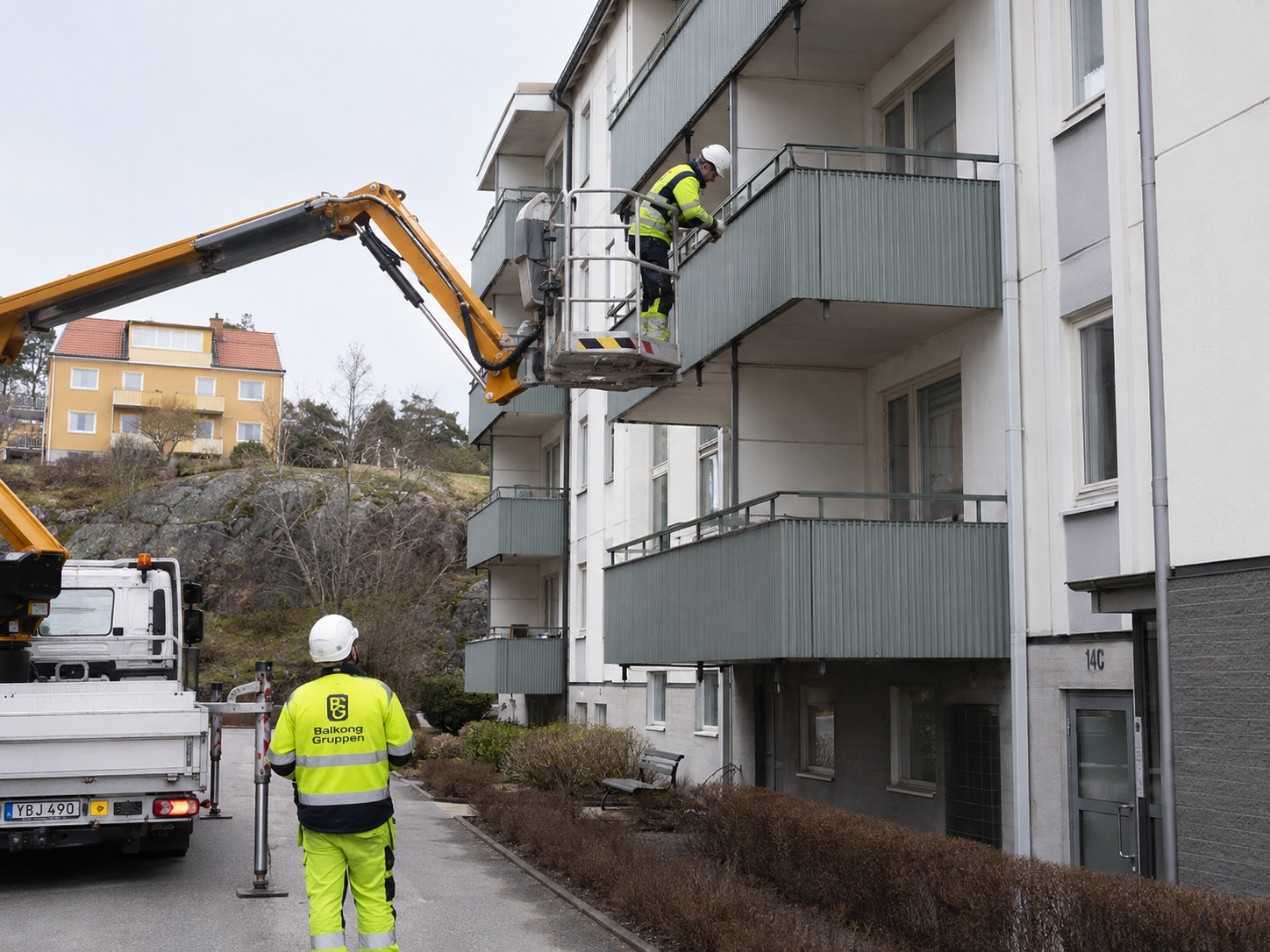 Besiktning av balkonger